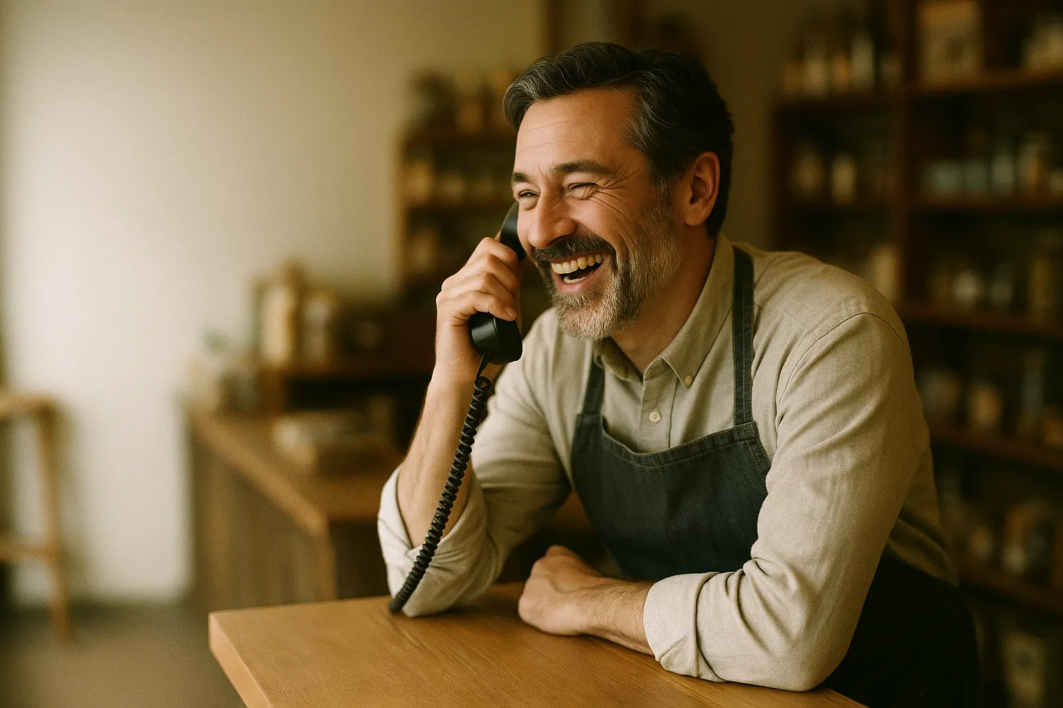 A returning caller recognised on the phone before a new appointment is offered